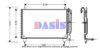 AKS DASIS 122810N Condenser, air conditioning